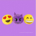 Runde Sofa Plüsch Emoji Kissen